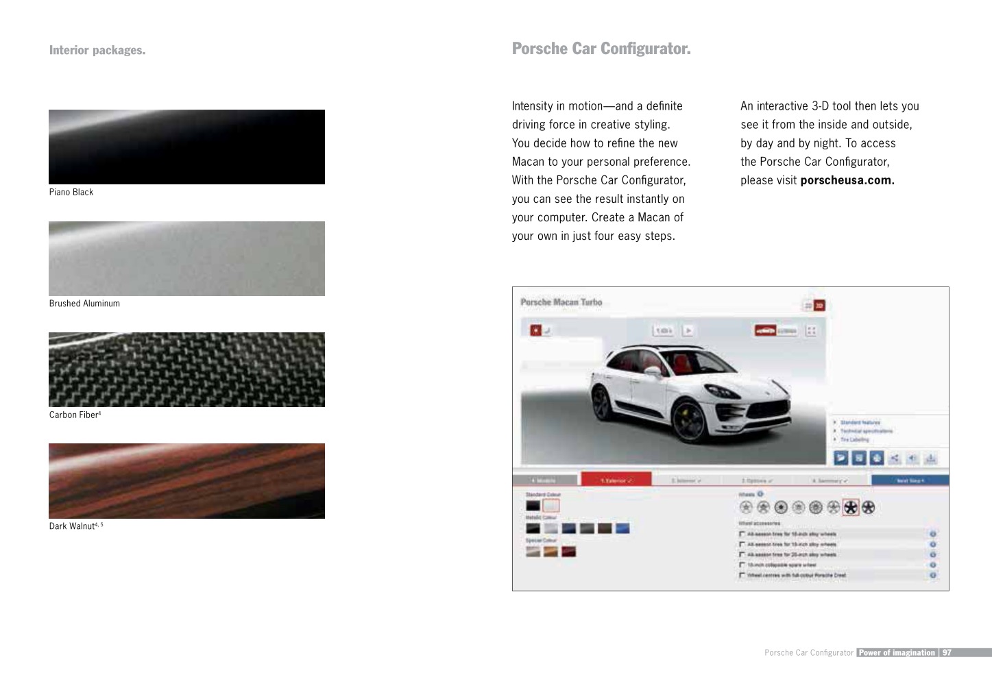 2015 Porsche Macan Brochure Page 111